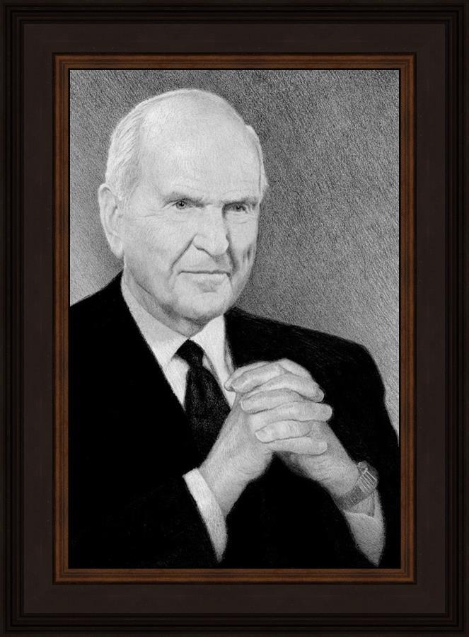 President Nelson Portrait Sketch