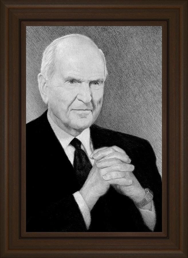 President Nelson Portrait Sketch