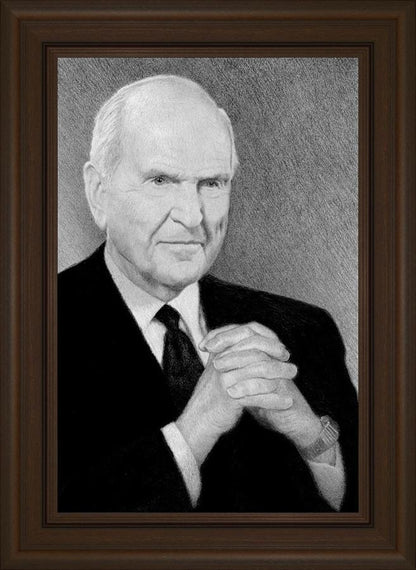 President Nelson Portrait Sketch