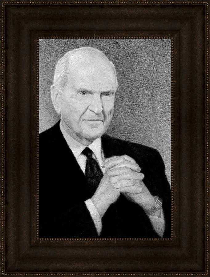 President Nelson Portrait Sketch