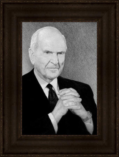 President Nelson Portrait Sketch