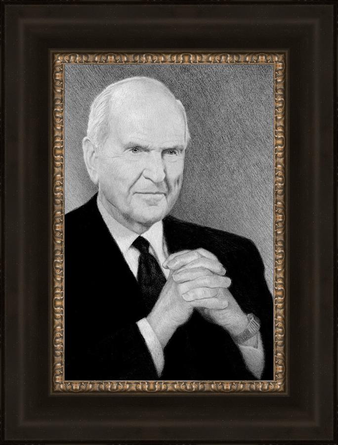 President Nelson Portrait Sketch