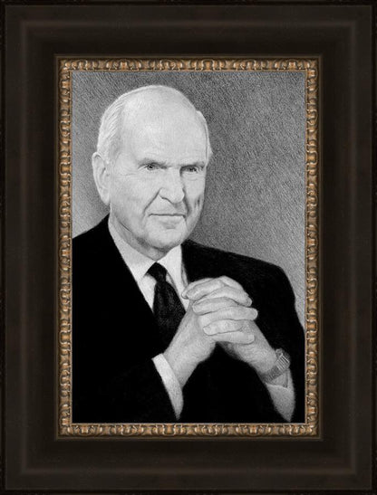 President Nelson Portrait Sketch