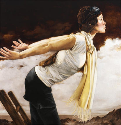She Remembered She Could Fly Gallery Wrap