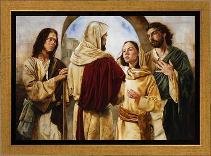 Martha's Witness Of Christ Gallery Wrap