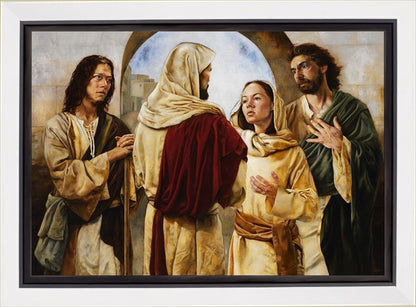 Martha's Witness Of Christ Gallery Wrap