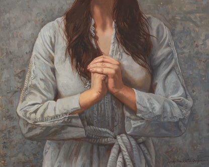 Mary Pondered Gallery Wrap