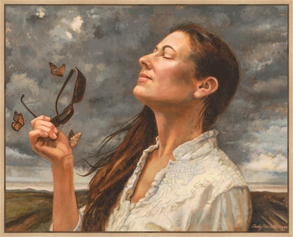 Shine In The Light Large Wall Art Gallery Wrap