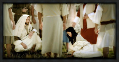 Let Him Who is Without Sin Cast the First Stone Gallery Wrap