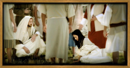 Let Him Who is Without Sin Cast the First Stone Gallery Wrap