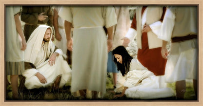 Let Him Who is Without Sin Cast the First Stone Gallery Wrap