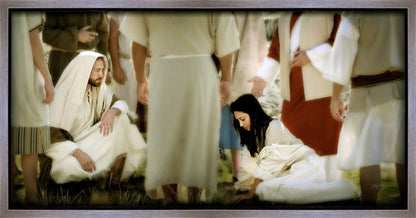 Let Him Who is Without Sin Cast the First Stone Gallery Wrap