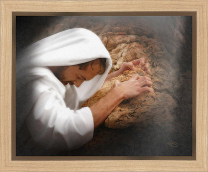 Not My Will But Thine Gallery Wrap