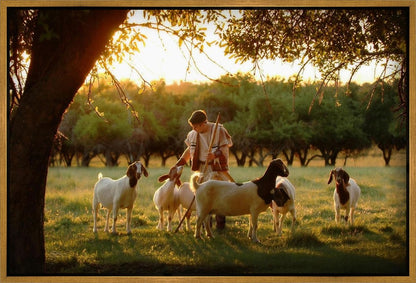 Tending the Flock Gallery Wrap