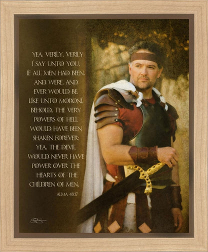 If All Men - Captain Moroni Gallery Wrap