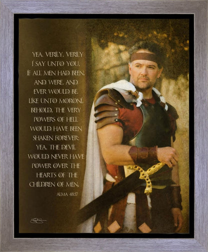 If All Men - Captain Moroni Gallery Wrap