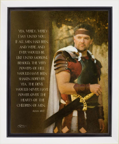 If All Men - Captain Moroni Gallery Wrap