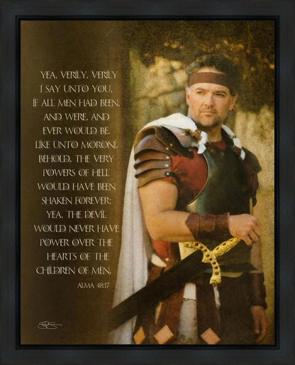 If All Men - Captain Moroni Gallery Wrap