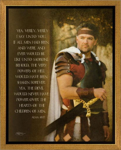 If All Men - Captain Moroni Gallery Wrap