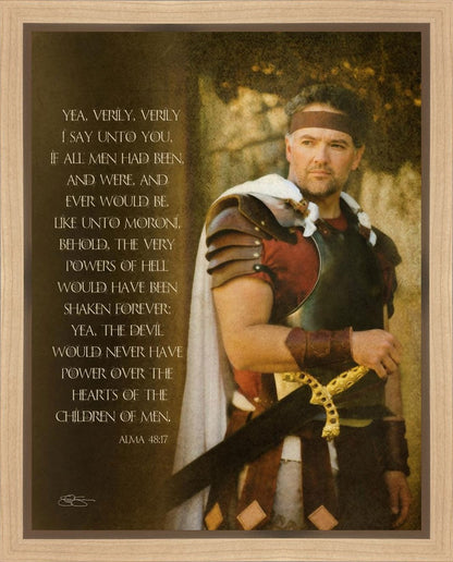 If All Men - Captain Moroni Gallery Wrap