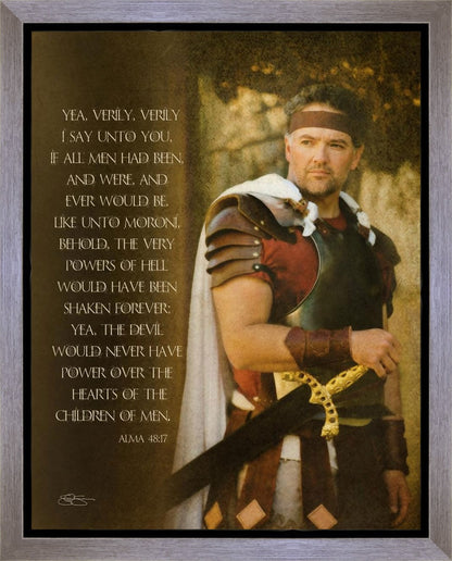 If All Men - Captain Moroni Gallery Wrap