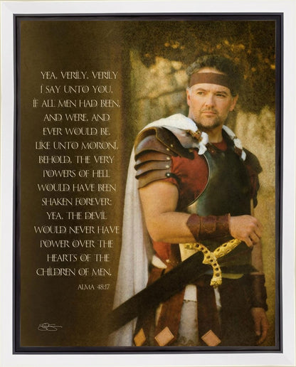 If All Men - Captain Moroni Gallery Wrap