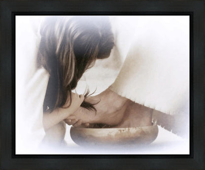 Then Took Mary (white) Gallery Wrap
