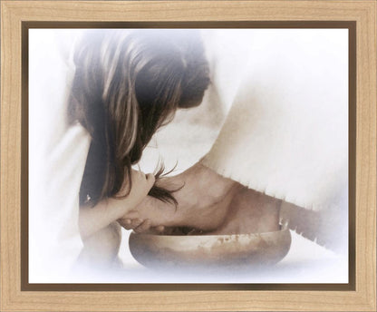 Then Took Mary (white) Gallery Wrap