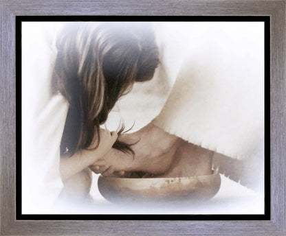 Then Took Mary (white) Gallery Wrap