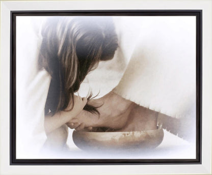 Then Took Mary (white) Gallery Wrap