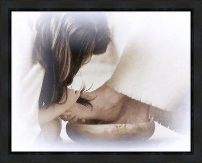 Then Took Mary (white) Gallery Wrap
