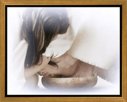 Then Took Mary (white) Gallery Wrap