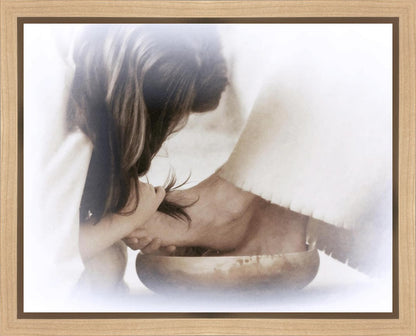Then Took Mary (white) Gallery Wrap
