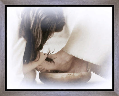 Then Took Mary (white) Gallery Wrap