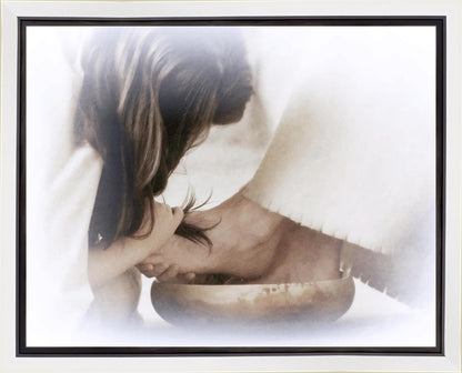 Then Took Mary (white) Gallery Wrap