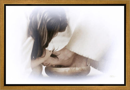 Then Took Mary (white) Gallery Wrap