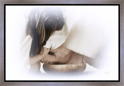Then Took Mary (white) Gallery Wrap
