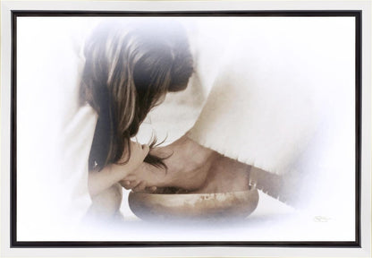 Then Took Mary (white) Gallery Wrap