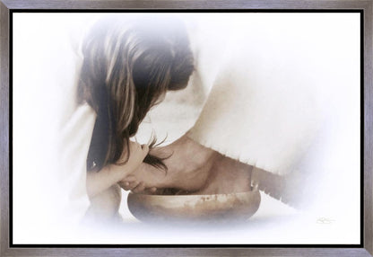 Then Took Mary (white) Gallery Wrap