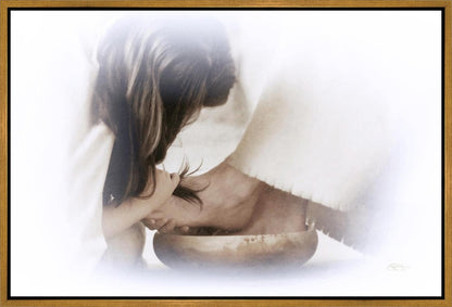 Then Took Mary (white) Gallery Wrap
