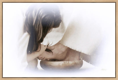 Then Took Mary (white) Gallery Wrap