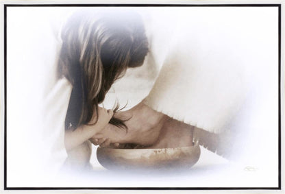 Then Took Mary (white) Gallery Wrap