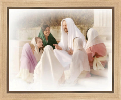 Young Women (white) Gallery Wrap