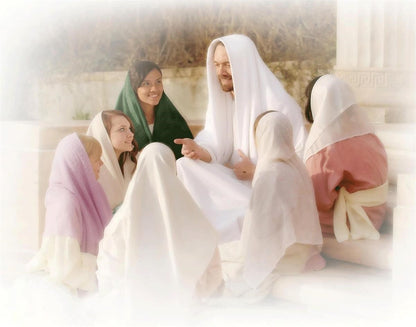 Young Women (white) Gallery Wrap