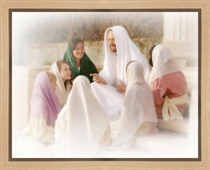 Young Women (white) Gallery Wrap