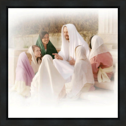 Young Women (white) Gallery Wrap
