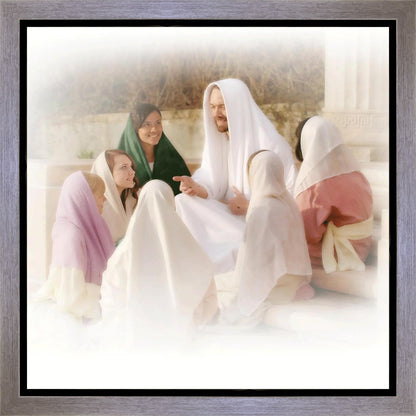 Young Women (white) Gallery Wrap