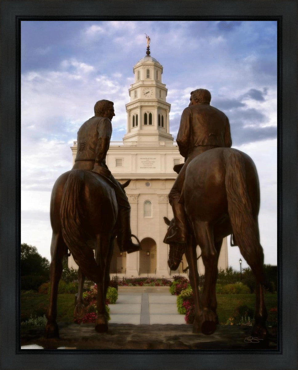 Joseph's Last Ride, Nauvoo Temple Gallery Wrap