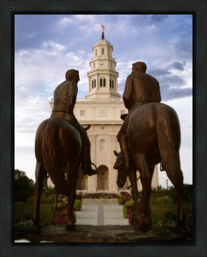 Joseph's Last Ride, Nauvoo Temple Gallery Wrap