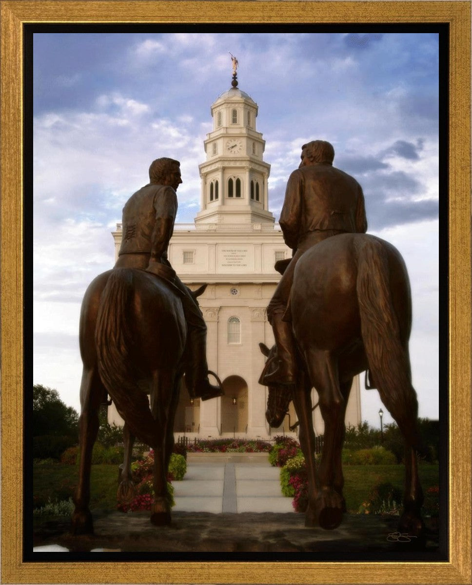 Joseph's Last Ride, Nauvoo Temple Gallery Wrap